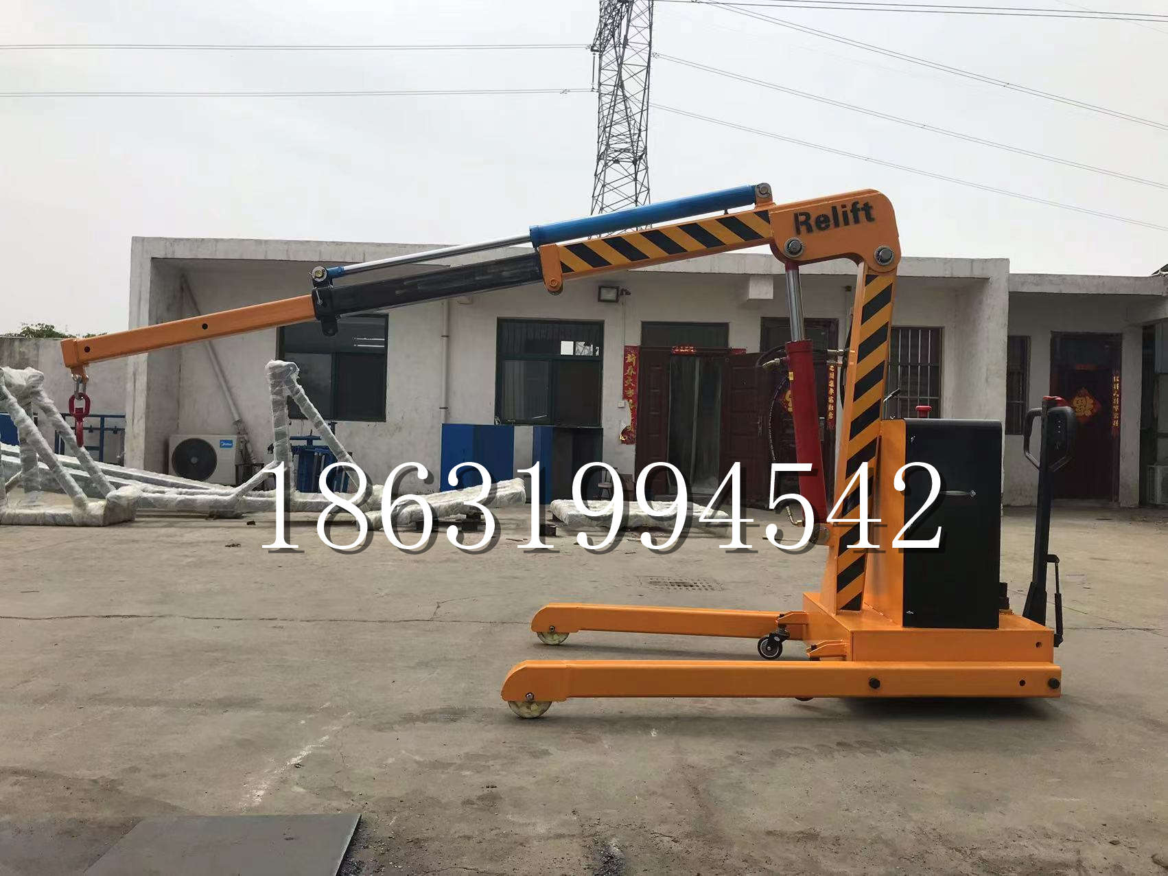 长白朝鲜族自治县久征定做3吨三轮随车吊 农用园林绿化移树吊 平板工程用小吊机