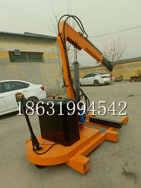 长白朝鲜族自治县自卸车厢随车吊 自制轮式四不像起重机 四驱平板吊 5吨 贵盛